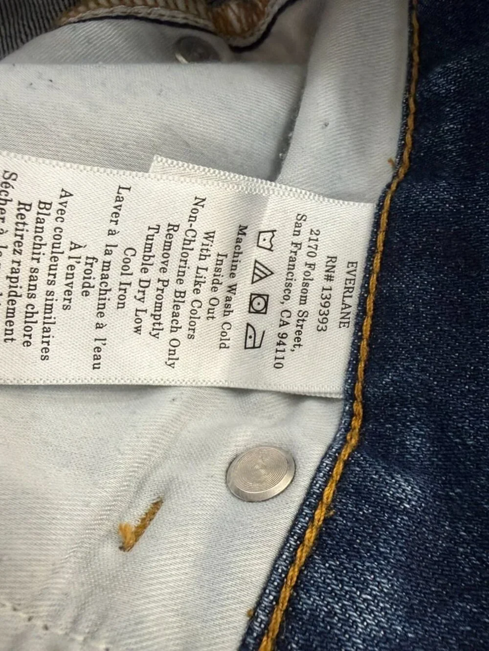 Everlane The Way-High Slim Jean High Rise Straight Leg Size 29s